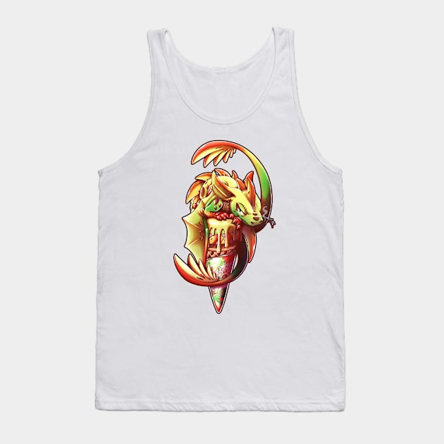 Dragon Ice cream - Ashy Appletini Tank Top by Zvak.Keh